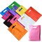 100 PCS Plastic Party Favor Bags Small Gift Bags, 6" x 8" Goodie Bags for Kids, Rainbow Party Gift Bags Bulk with Handle for Kids Birthday Party, Easter, Christmas, Halloween, 10 Colors